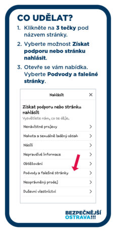 Phishing, podvodná zpráva s cílem vylákat přístup k bankovnímu účtu, Bezpečnější Ostrava, web prevence kriminality